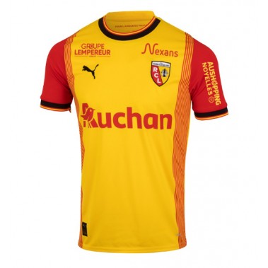 RC Lens Koszulka Podstawowa 2023-24 Krótki Rękaw