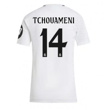 Real Madrid Aurelien Tchouameni #14 Koszulka Podstawowa damskie 2024-25 Krótki Rękaw