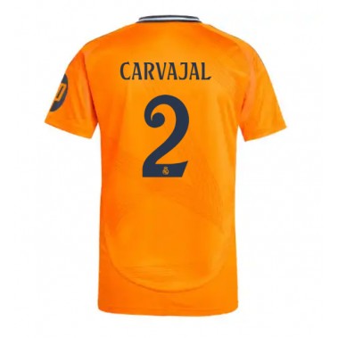 Real Madrid Daniel Carvajal #2 Koszulka Wyjazdowa 2024-25 Krótki Rękaw