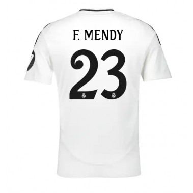 Real Madrid Ferland Mendy #23 Koszulka Podstawowa 2024-25 Krótki Rękaw