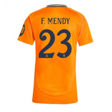 Real Madrid Ferland Mendy #23 Koszulka Wyjazdowa damskie 2024-25 Krótki Rękaw