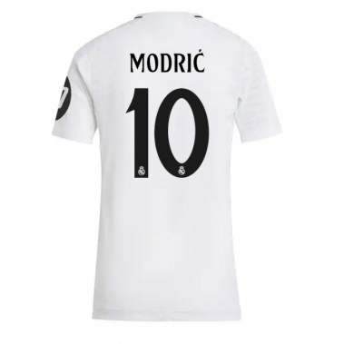 Real Madrid Luka Modric #10 Koszulka Podstawowa damskie 2024-25 Krótki Rękaw