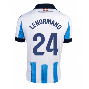 Real Sociedad Robin Le Normand #24 Koszulka Podstawowa 2023-24 Krótki Rękaw