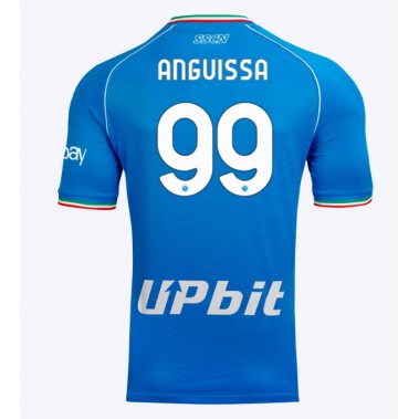 SSC Napoli Frank Anguissa #99 Koszulka Podstawowa 2023-24 Krótki Rękaw