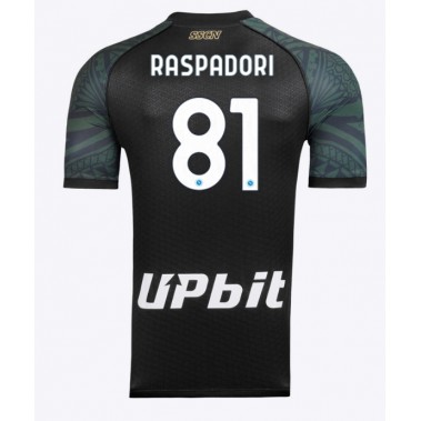 SSC Napoli Giacomo Raspadori #81 Koszulka Trzecia 2023-24 Krótki Rękaw