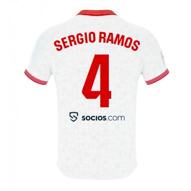 Sevilla Sergio Ramos #4 Koszulka Podstawowa 2023-24 Krótki Rękaw