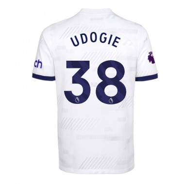 Tottenham Hotspur Destiny Udogie #38 Koszulka Podstawowa 2023-24 Krótki Rękaw