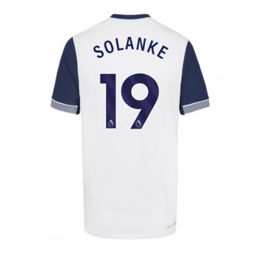 Tottenham Hotspur Dominic Solanke #19 Koszulka Podstawowa 2024-25 Krótki Rękaw