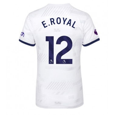 Tottenham Hotspur Emerson Royal #12 Koszulka Podstawowa damskie 2023-24 Krótki Rękaw