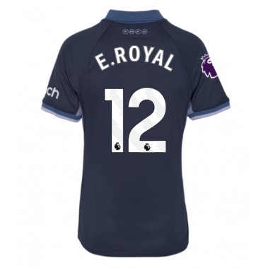 Tottenham Hotspur Emerson Royal #12 Koszulka Wyjazdowa damskie 2023-24 Krótki Rękaw