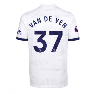 Tottenham Hotspur Micky van de Ven #37 Koszulka Podstawowa 2023-24 Krótki Rękaw