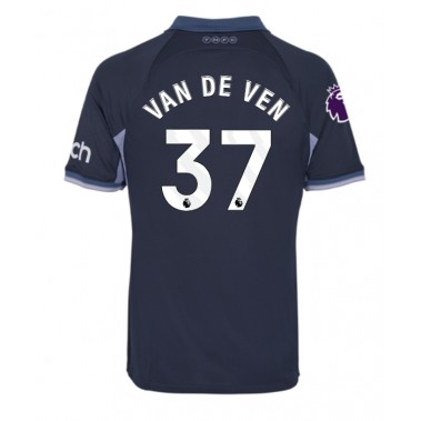 Tottenham Hotspur Micky van de Ven #37 Koszulka Wyjazdowa 2023-24 Krótki Rękaw
