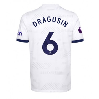 Tottenham Hotspur Radu Dragusin #6 Koszulka Podstawowa 2023-24 Krótki Rękaw