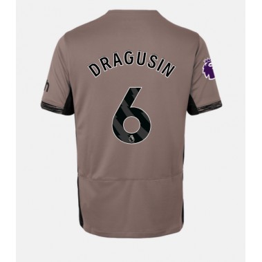 Tottenham Hotspur Radu Dragusin #6 Koszulka Trzecia 2023-24 Krótki Rękaw