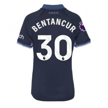 Tottenham Hotspur Rodrigo Bentancur #30 Koszulka Wyjazdowa damskie 2023-24 Krótki Rękaw