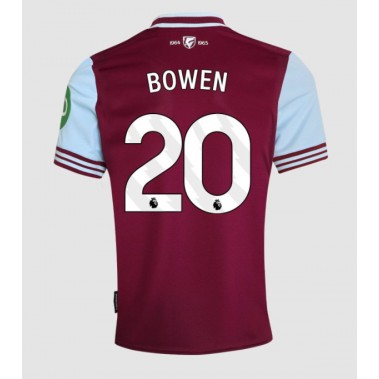 West Ham United Jarrod Bowen #20 Koszulka Podstawowa 2024-25 Krótki Rękaw