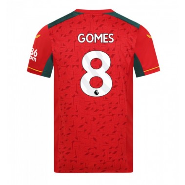 Wolves Joao Gomes #8 Koszulka Wyjazdowa 2023-24 Krótki Rękaw