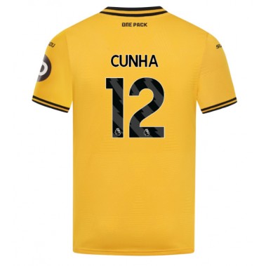 Wolves Matheus Cunha #12 Koszulka Podstawowa 2024-25 Krótki Rękaw