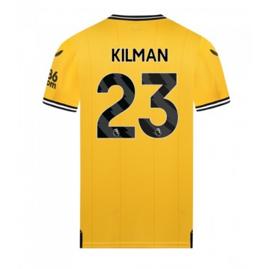 Wolves Max Kilman #23 Koszulka Podstawowa 2023-24 Krótki Rękaw