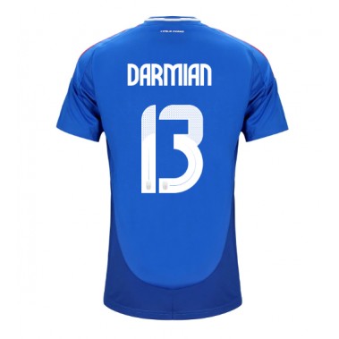 Włochy Matteo Darmian #13 Koszulka Podstawowa ME 2024 Krótki Rękaw